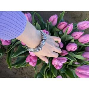 gas bijoux jos silver bracelet